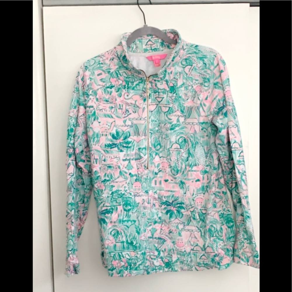 lily pulitzer quarter zip